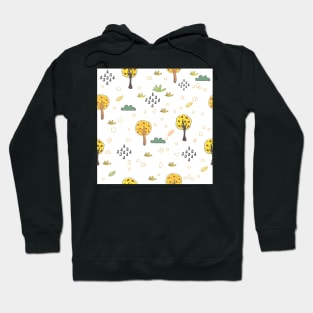 Sweet Fall Pattern Hoodie